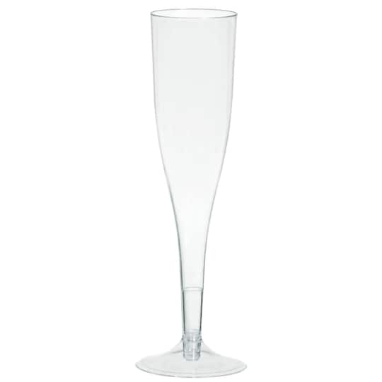 5.5oz. Big Party Pack Clear Champagne Flutes, 40ct.
